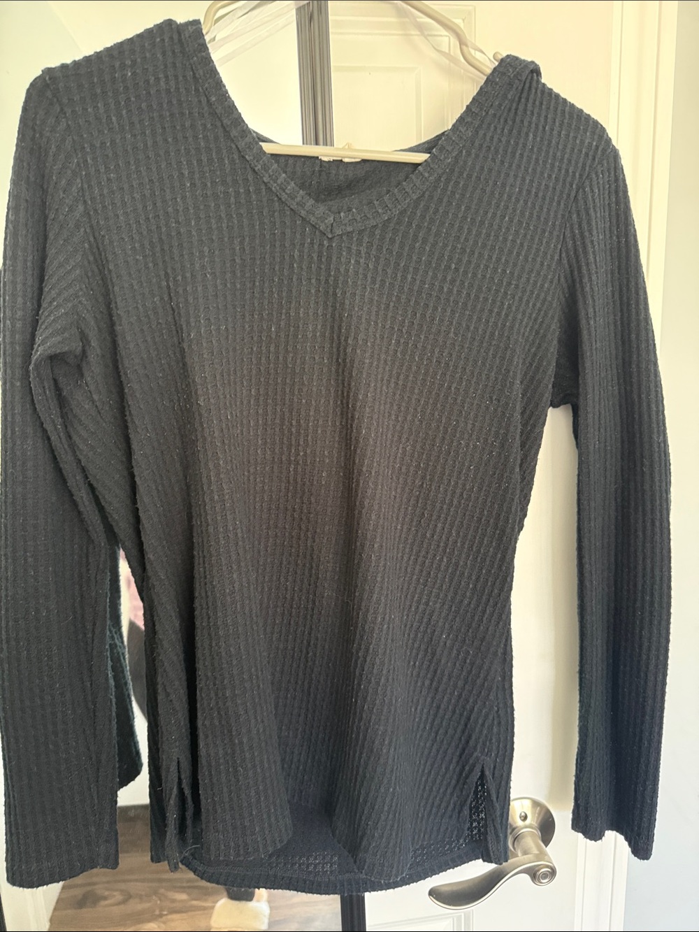 Woman’s Hooded Long Sleeve